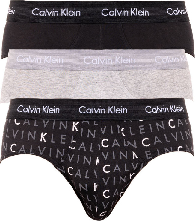 3PACK pánské slipy Calvin Klein vícebarevné (U2661G-YKS) S Možnost vrácení zboží do 120 dnů!