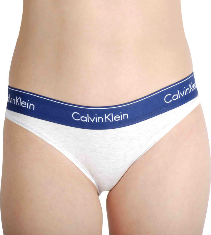 Dámské kalhotky Calvin Klein šedé (F3787E-PHH) XL Možnost vrácení zboží do 120 dnů!