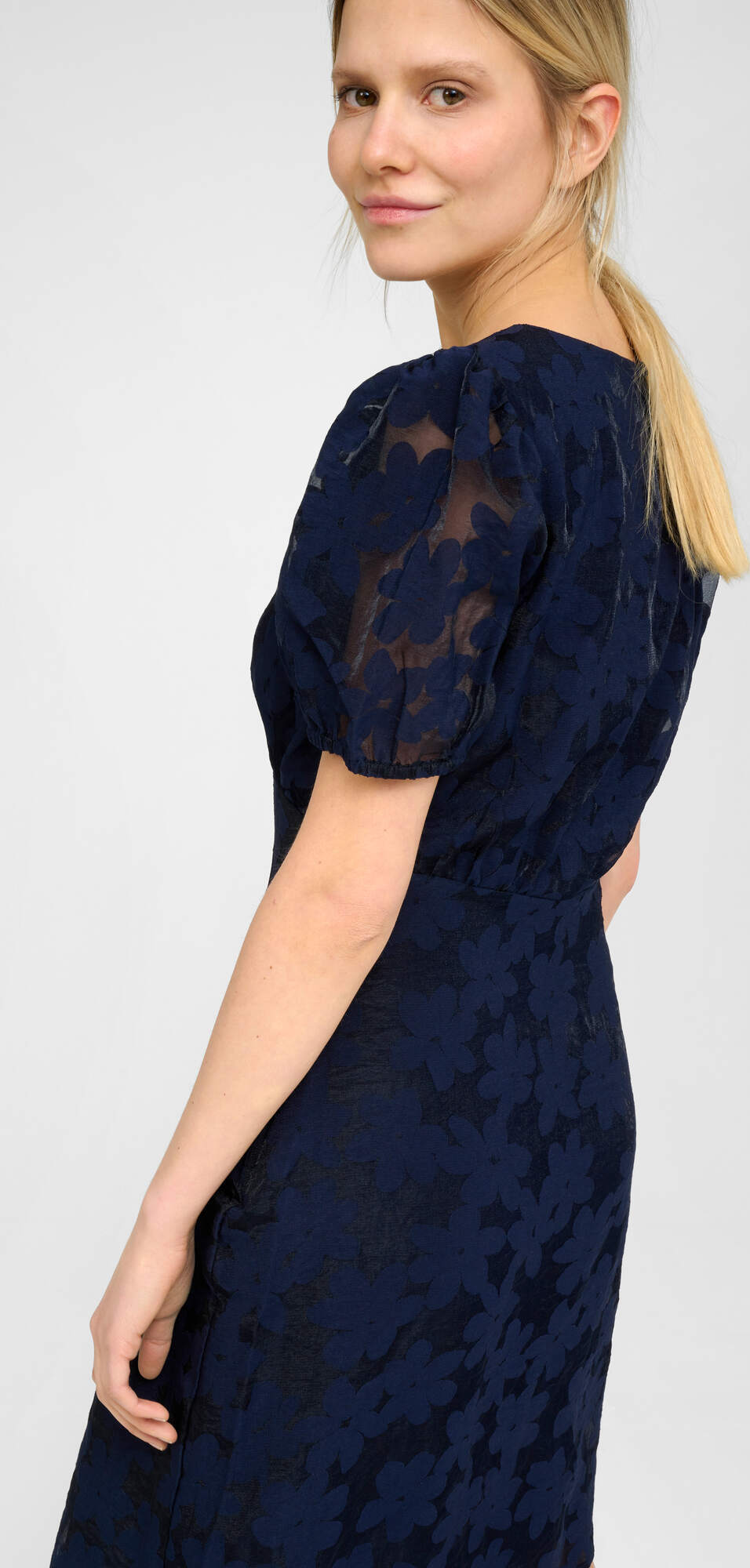 Květované žakárové šaty ORSAY