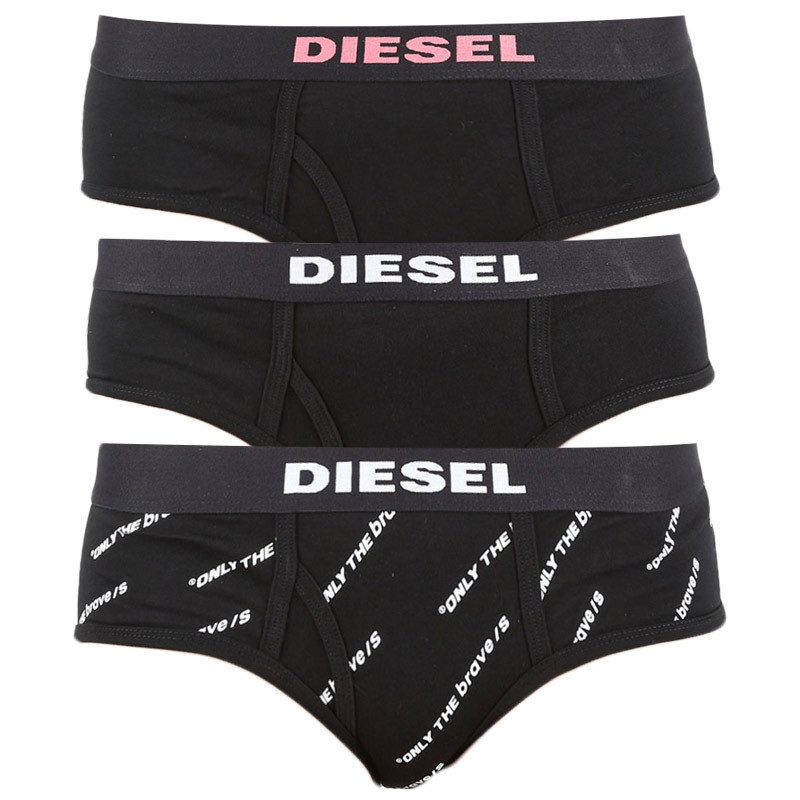 3PACK dámské kalhotky Diesel černé (00SQZS-0DCAG-E4101) M Možnost vrácení zboží do 120 dnů!