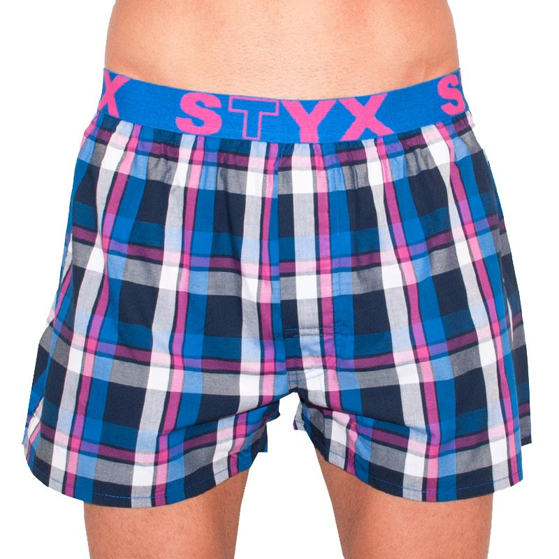 Pánské trenky Styx sportovní guma vícebarevné (B625) S Možnost vrácení zboží do 120 dnů!