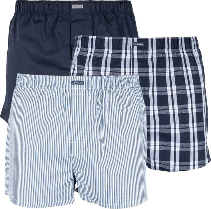 3PACK pánské trenky Calvin Klein classic fit vícebarevné (U1732A-TMM) XL Možnost vrácení zboží do 120 dnů!