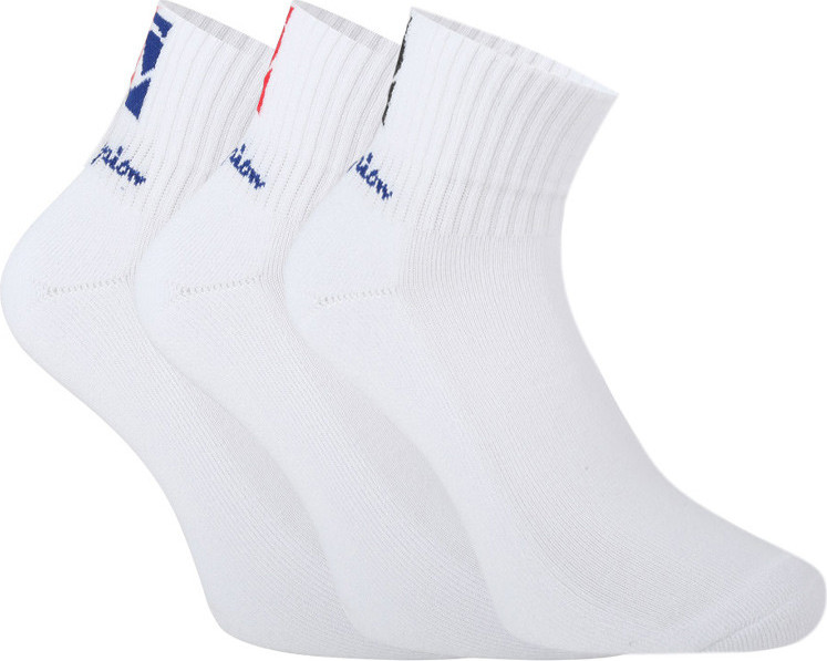 3PACK ponožky Champion bílé (Y0B0B) S Možnost vrácení zboží do 120 dnů!