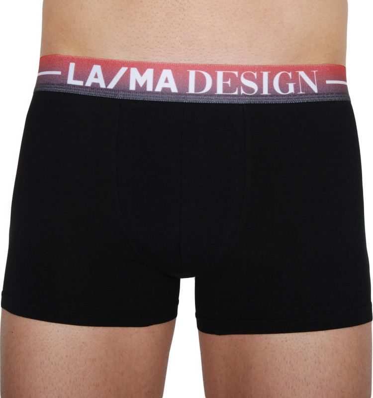 Pánské boxerky Lama černé (M-905 SZG) L Možnost vrácení zboží do 120 dnů!