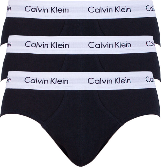 3PACK pánské slipy Calvin Klein černé (U2661G-001) S Možnost vrácení zboží do 120 dnů!