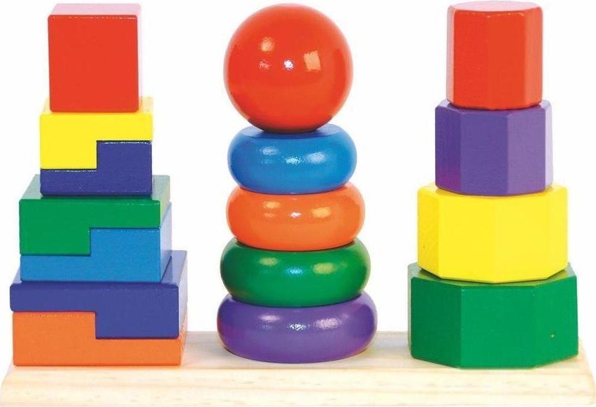 Set skládacích věží