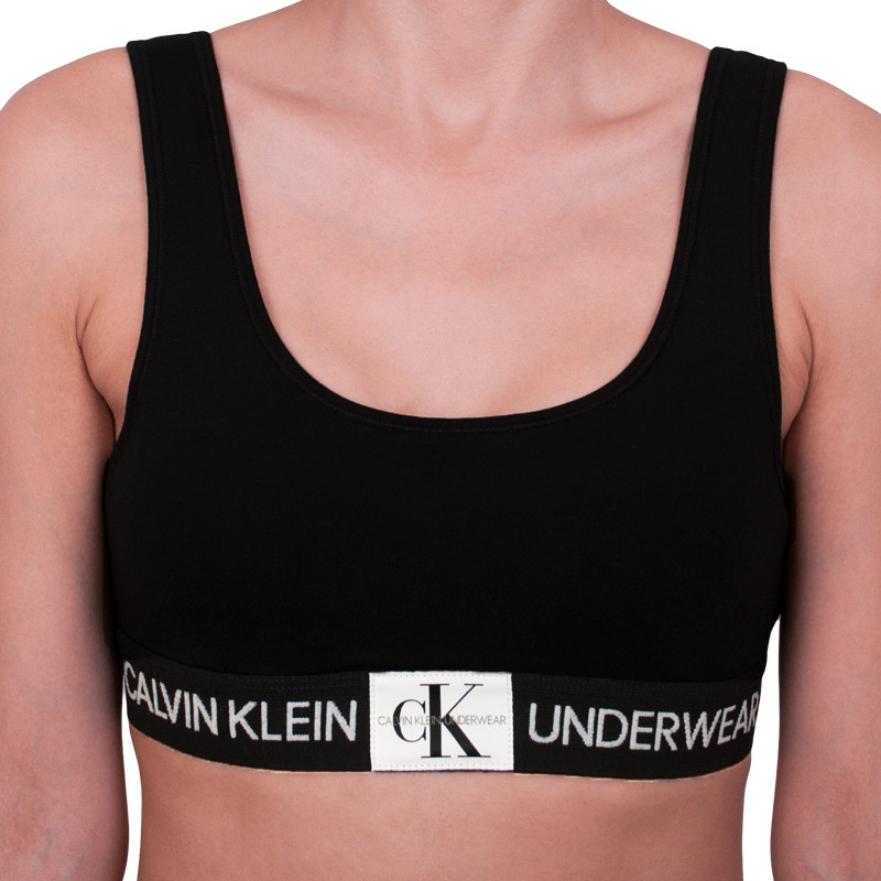 Dámská podprsenka Calvin Klein černá (QF4918E-001) S Možnost vrácení zboží do 120 dnů!