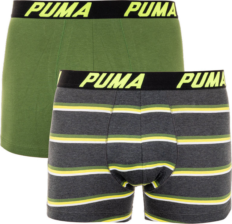 2PACK pánské boxerky Puma vícebarevné (691001001 998) S Možnost vrácení zboží do 120 dnů!