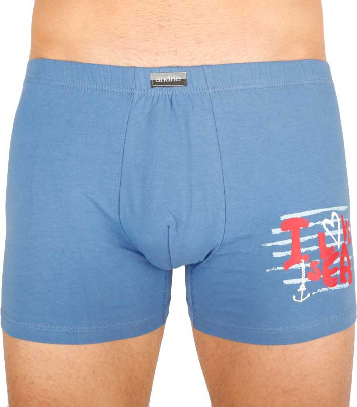 Pánské boxerky Andrie modré (PS 5294 B) XXL Možnost vrácení zboží do 120 dnů!