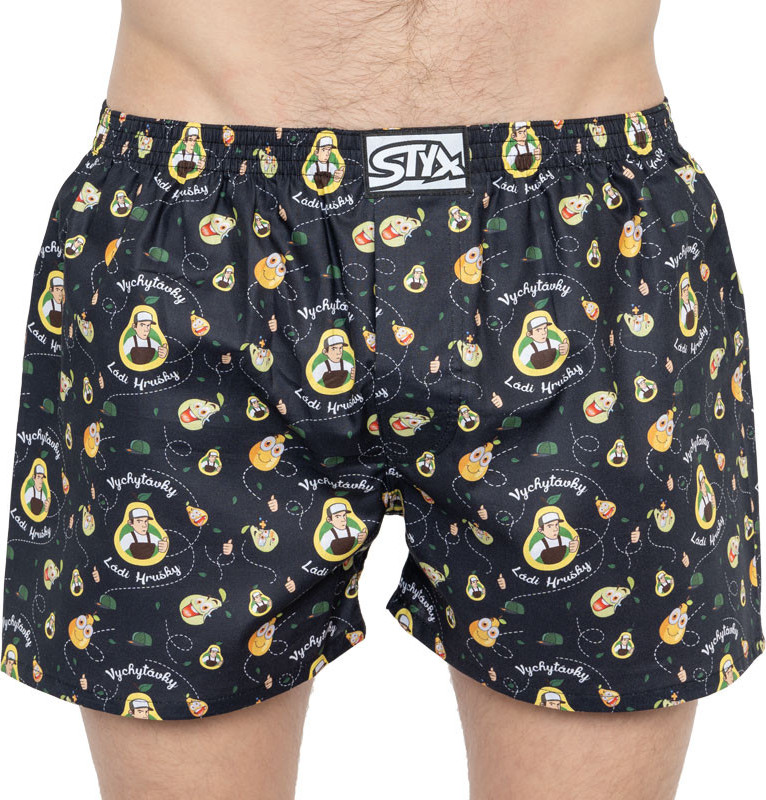 Pánské trenky Styx art klasická guma Vychytávky Ládi Hrušky hruška (A952) M Možnost vrácení zboží do 120 dnů!