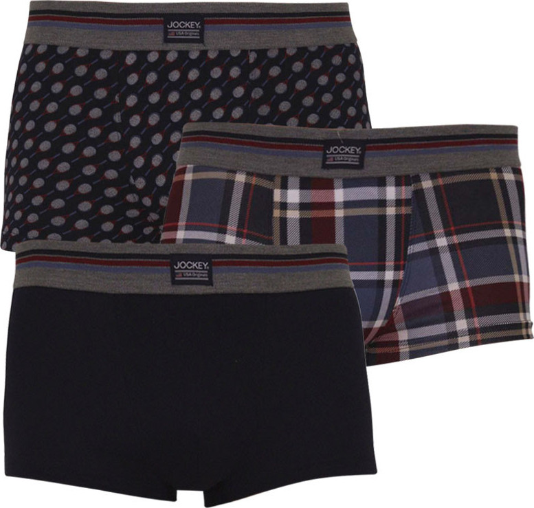 3PACK pánské boxerky Jockey vícebarevné (17302913 374) L Možnost vrácení zboží do 120 dnů!