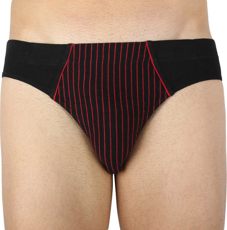 Pánské slipy Molvy černé (MP-767-SEC) XL Možnost vrácení zboží do 120 dnů!