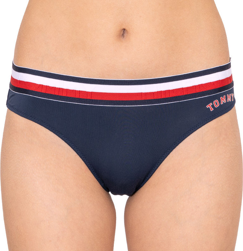 Dámské kalhotky Tommy Hilfiger tmavě modré (UW0UW01067 416) S Možnost vrácení zboží do 120 dnů!
