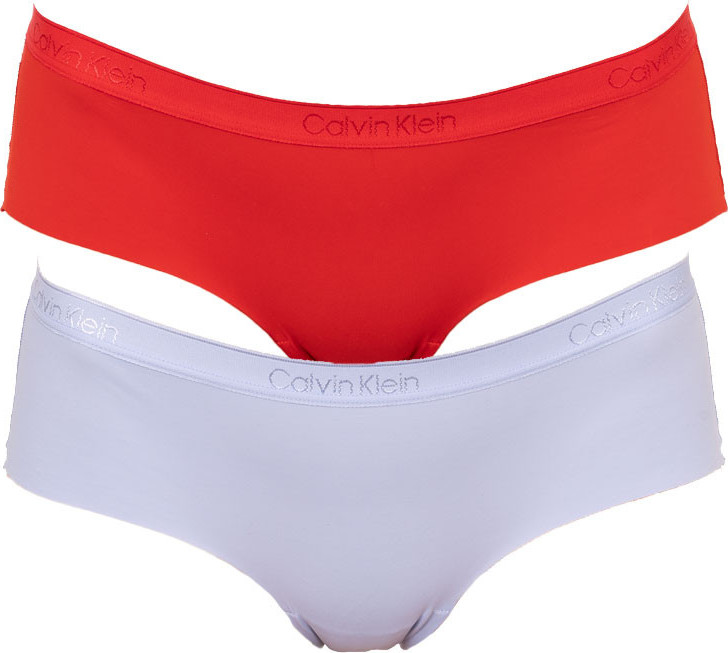 2PACK dámské kalhotky Calvin Klein vícebarevné (QD3696E-XCC) S Možnost vrácení zboží do 120 dnů!