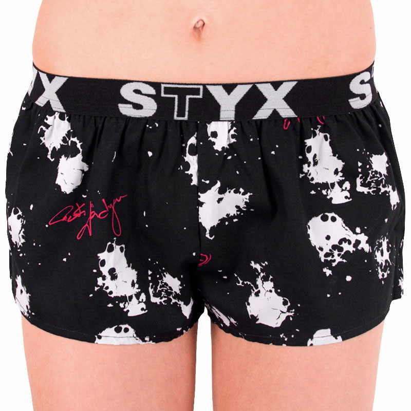 Dámské trenky Styx art sportovní guma cákance (T653) S Možnost vrácení zboží do 120 dnů!