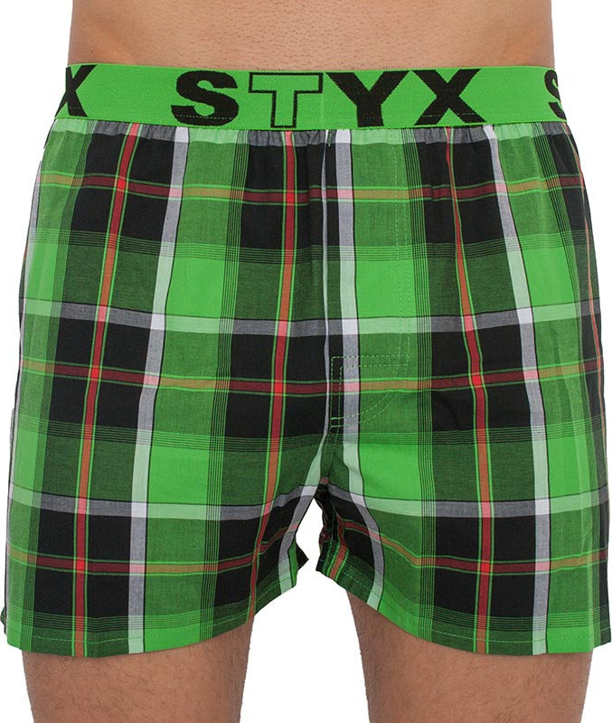Pánské trenky Styx sportovní guma vícebarevné (B818) XXL Možnost vrácení zboží do 120 dnů!
