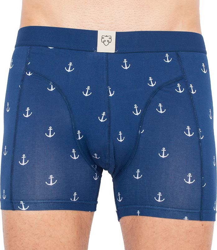 Pánské boxerky A-dam modré (WILLEM) S Možnost vrácení zboží do 120 dnů!