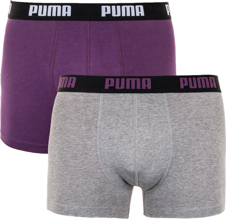2PACK pánské boxerky Puma vícebarevné (521015001 175) S Možnost vrácení zboží do 120 dnů!