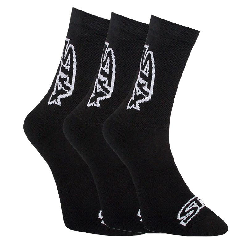 3PACK ponožky Styx vysoké černé (HV9606060) L Možnost vrácení zboží do 120 dnů!