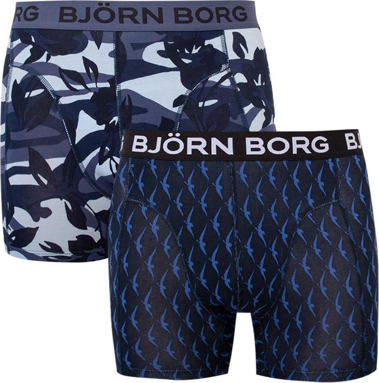2PACK pánské boxerky Bjorn Borg vícebarevné (2031-1019-70121) XL Možnost vrácení zboží do 120 dnů!
