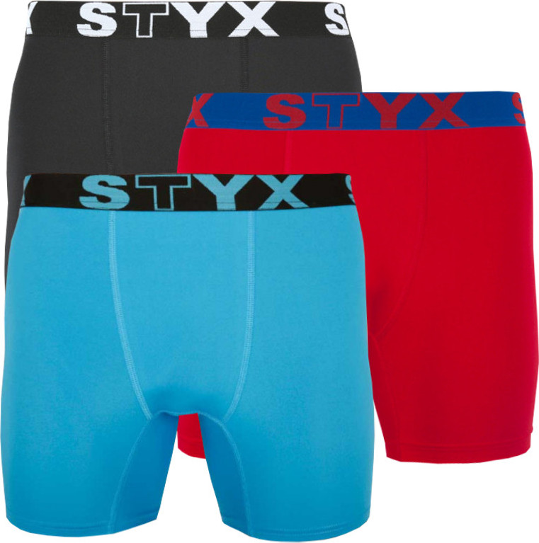 3PACK pánské funkční boxerky Styx vícebarevné (W9606569) L Možnost vrácení zboží do 120 dnů!