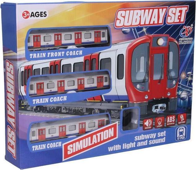 Vlak metro - šířka trati 88 cm