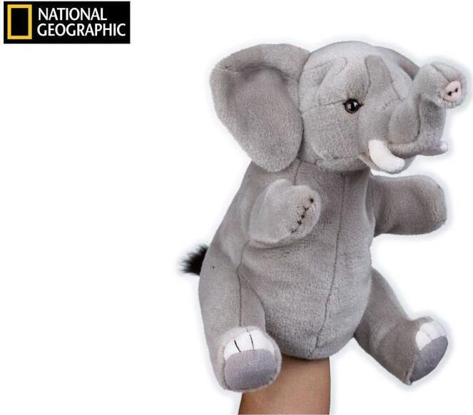 National Geographic maňásek Slon 26 cm