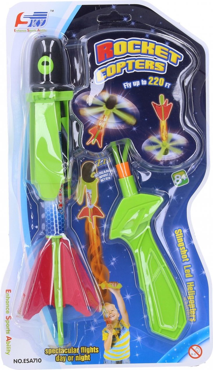 Raketa s vrtulí set 27 cm