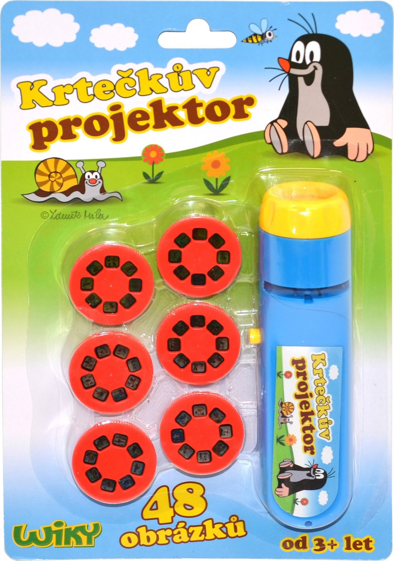 Projektor Krtek 48 snímků