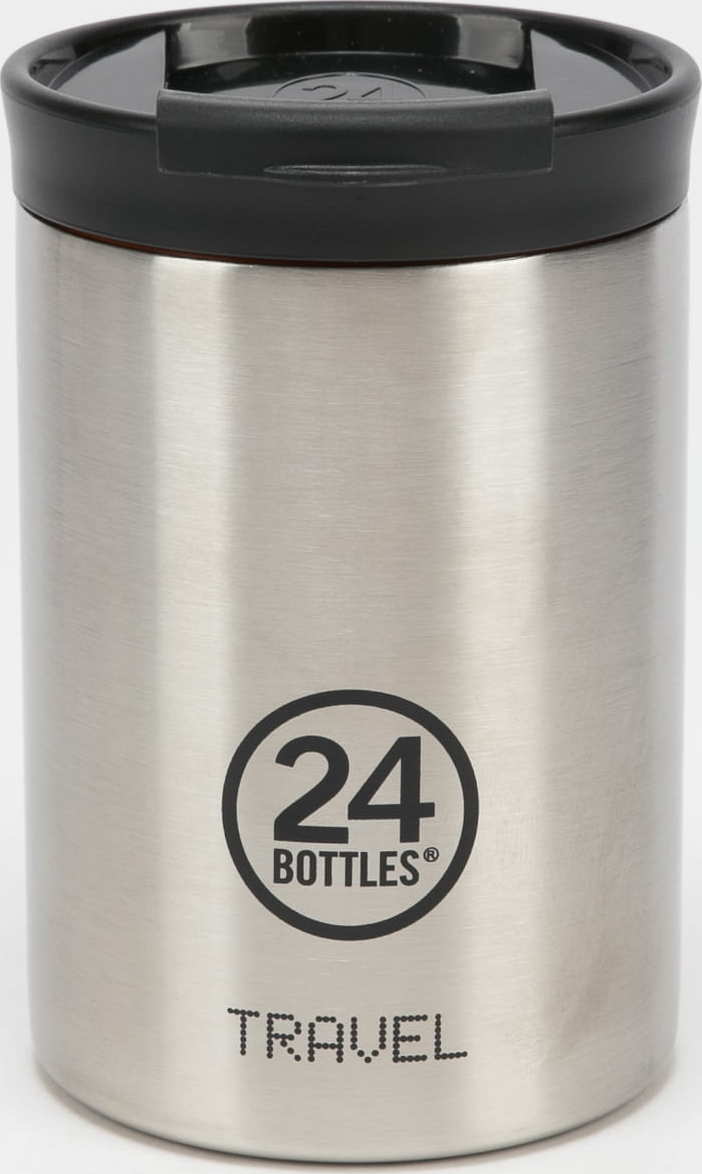 24Bottles® Travel Tumbler 350ml stříbrná