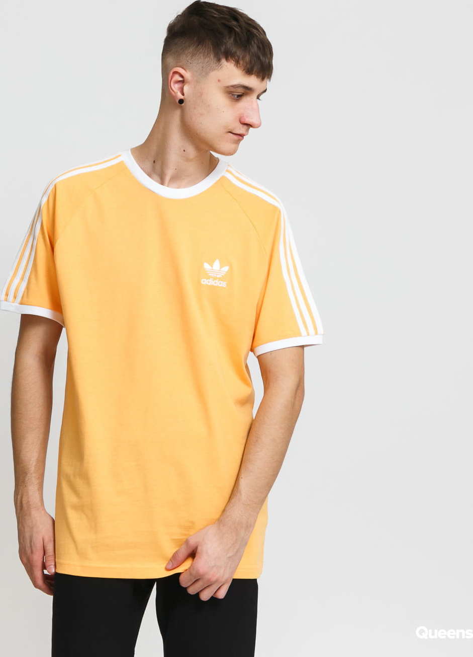adidas Originals 3-Stripes Tee oranžové XL