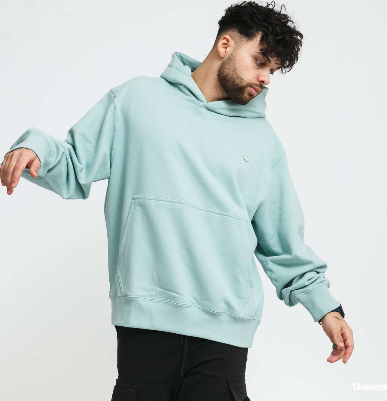 adidas Originals Premium Hoody zelená XXL