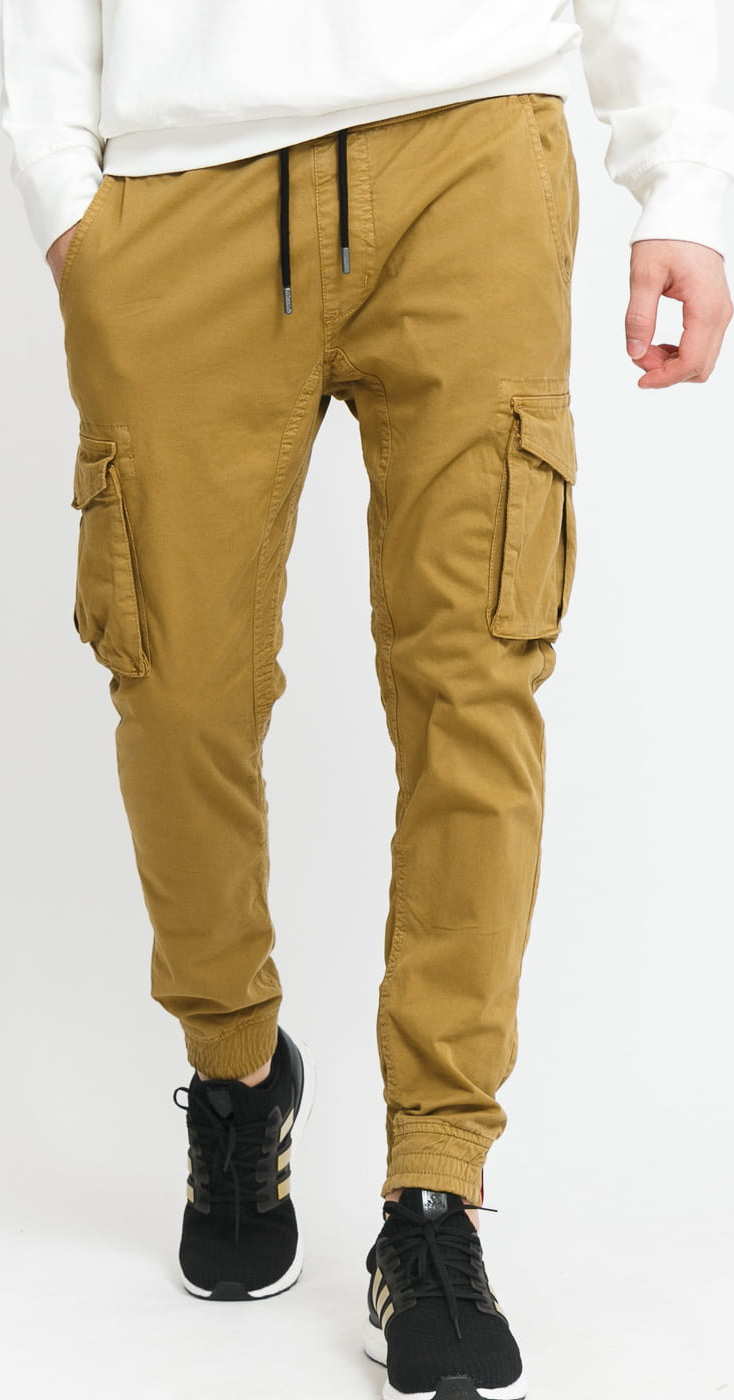 Alpha Industries Cotton Twill Jogger světle hnědé S