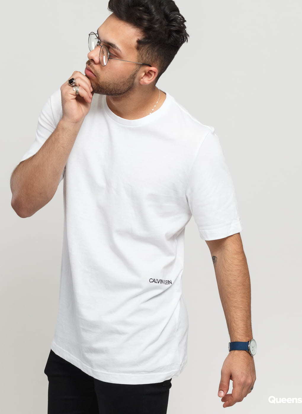 Calvin Klein 2 Pack SS Crew Neck C/O bílé M