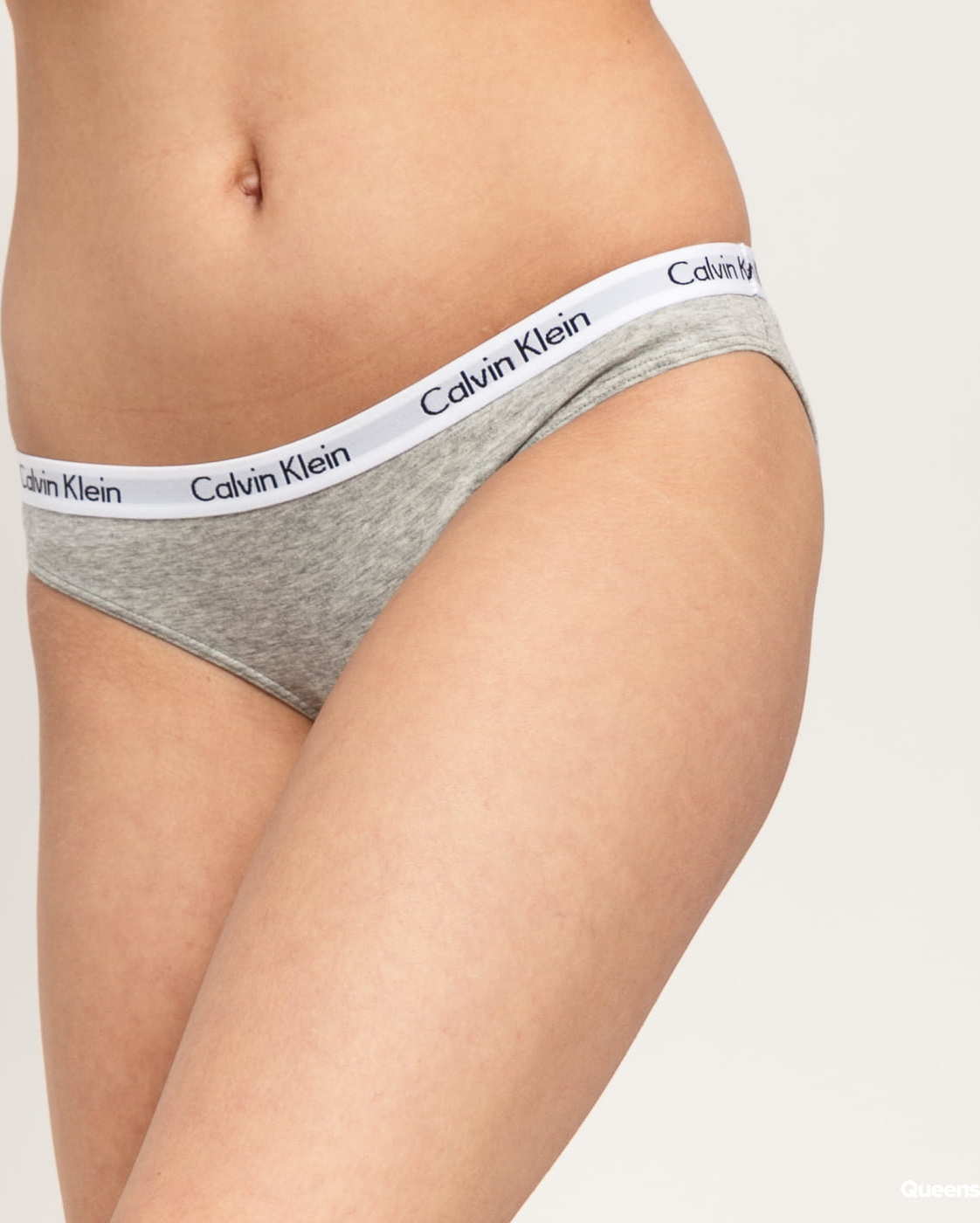 Calvin Klein Bikini - Slip 3 Pack C/O černé / bílé / melange šedé M