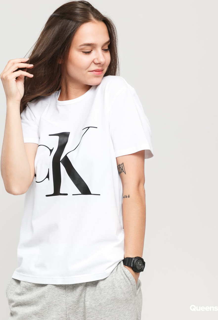 Calvin Klein CK ONE SS Crew Neck Tee C/O bílé XL