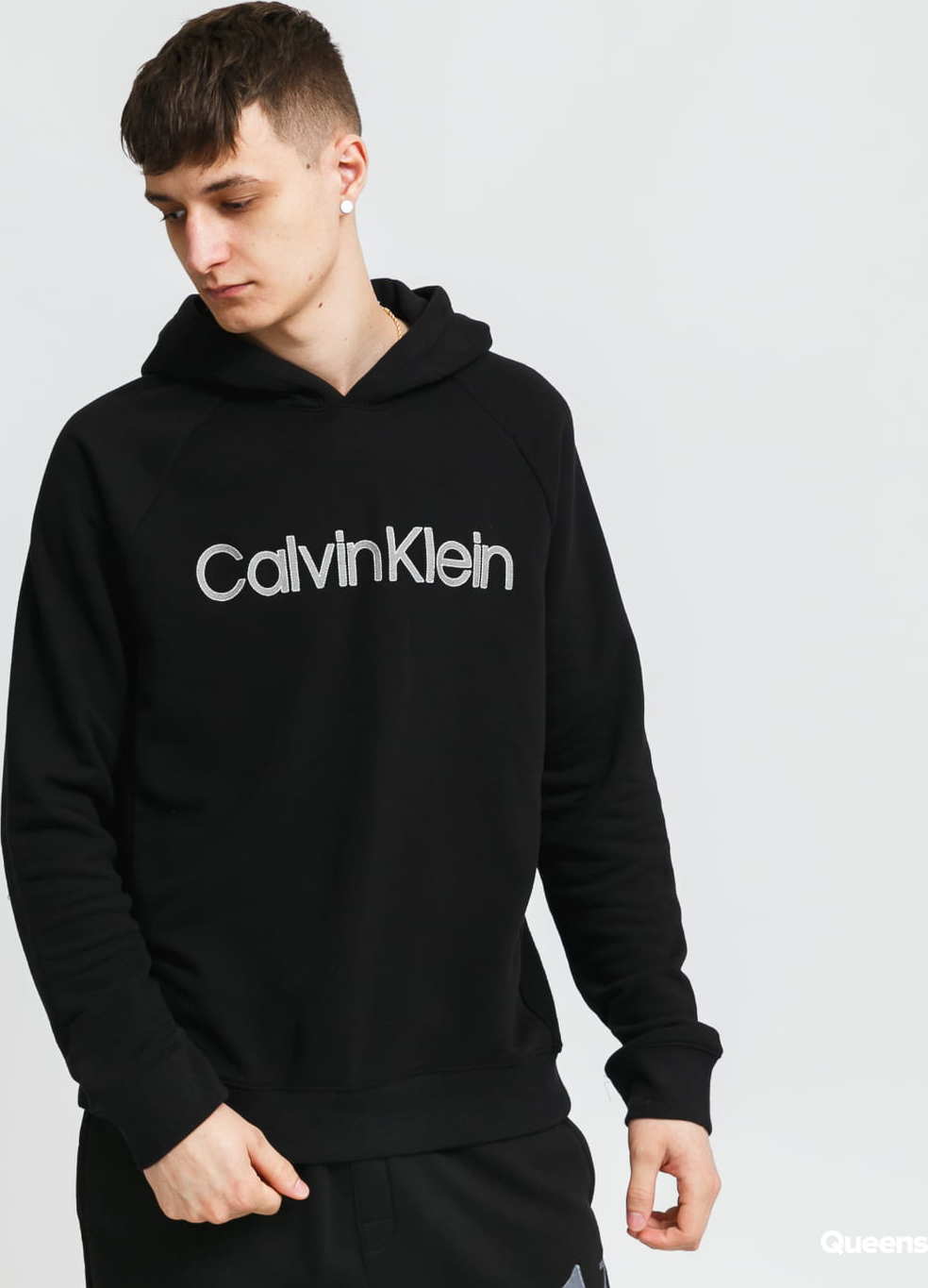Calvin Klein Hoodie LS černá XL