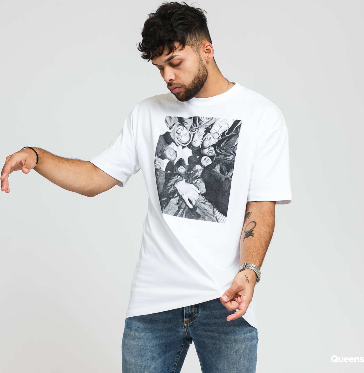 Chi Modu Dolia Bill Tee bílé S