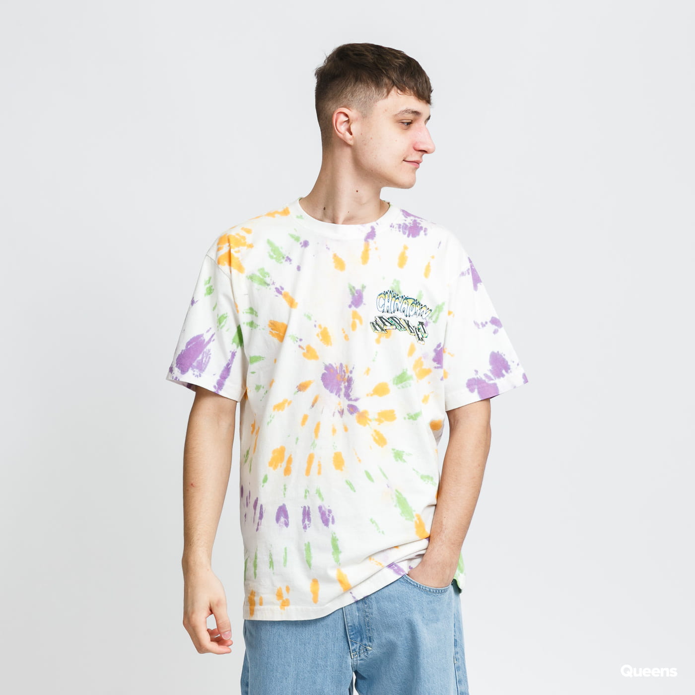 Chinatown Market Block Tie-Dye Tee M
