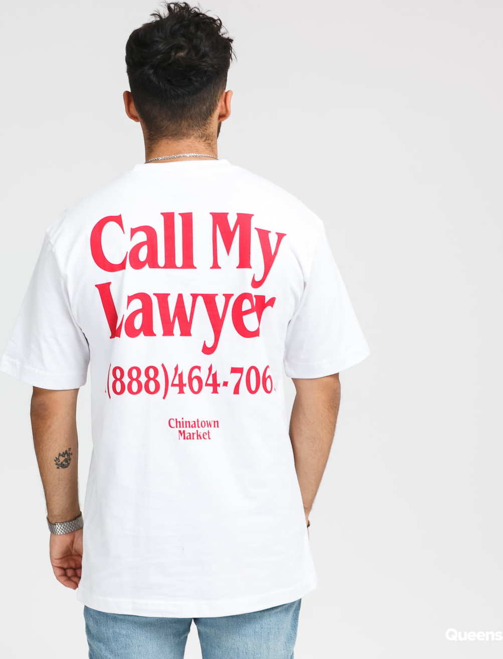 Chinatown Market Lawyer Tee bílé S