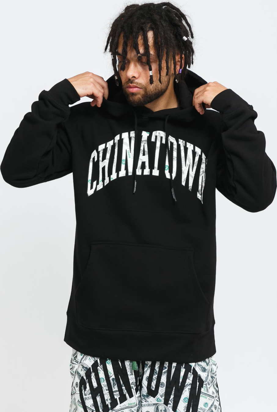 Chinatown Market Money Arc Hoodie černá XL