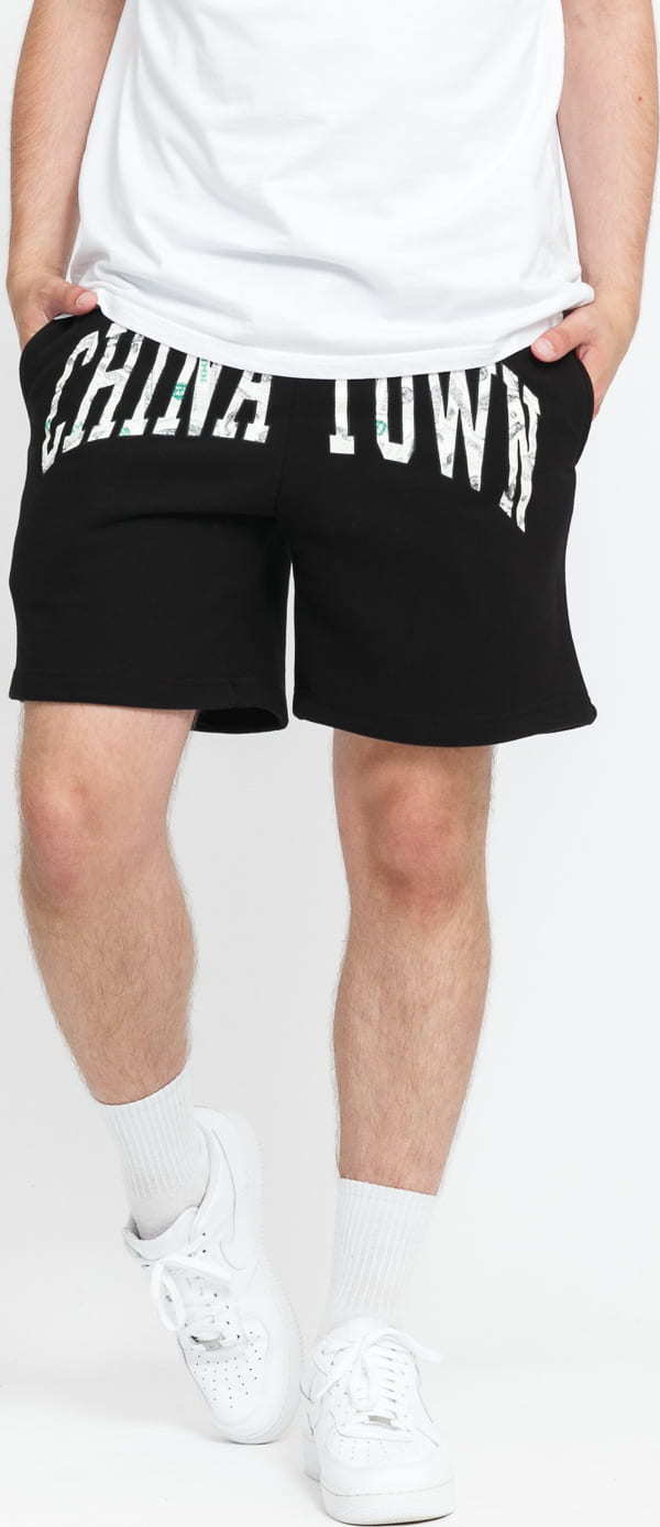 Chinatown Market Money Arc Sweat Short černé L