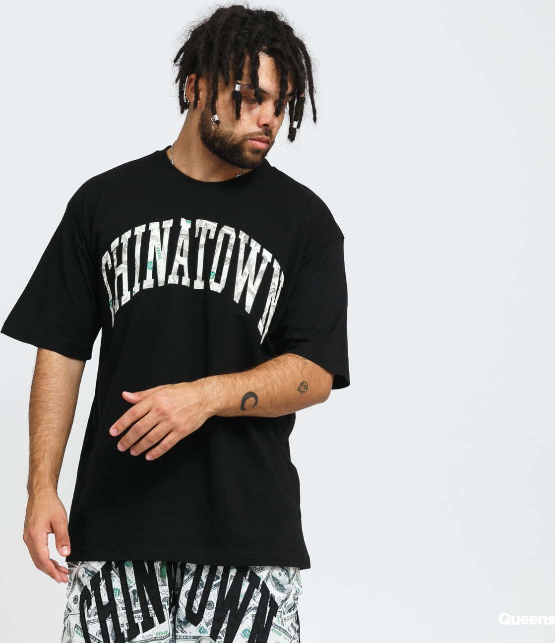 Chinatown Market Money Arc T-Shirt černé XL