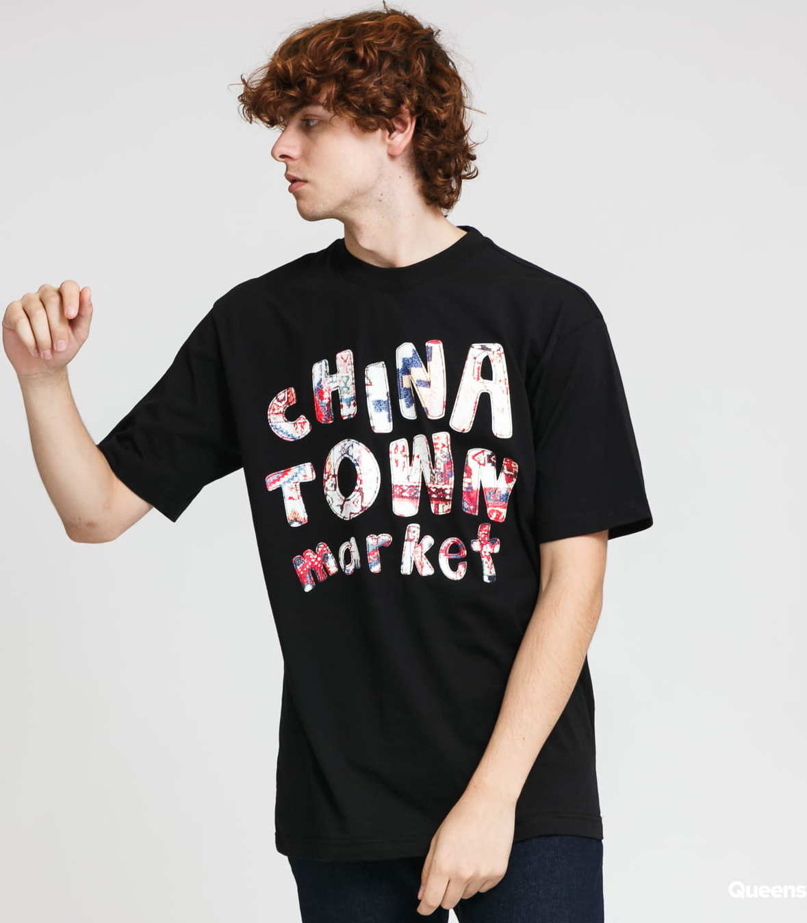 Chinatown Market Rug Dealer Tee černé S