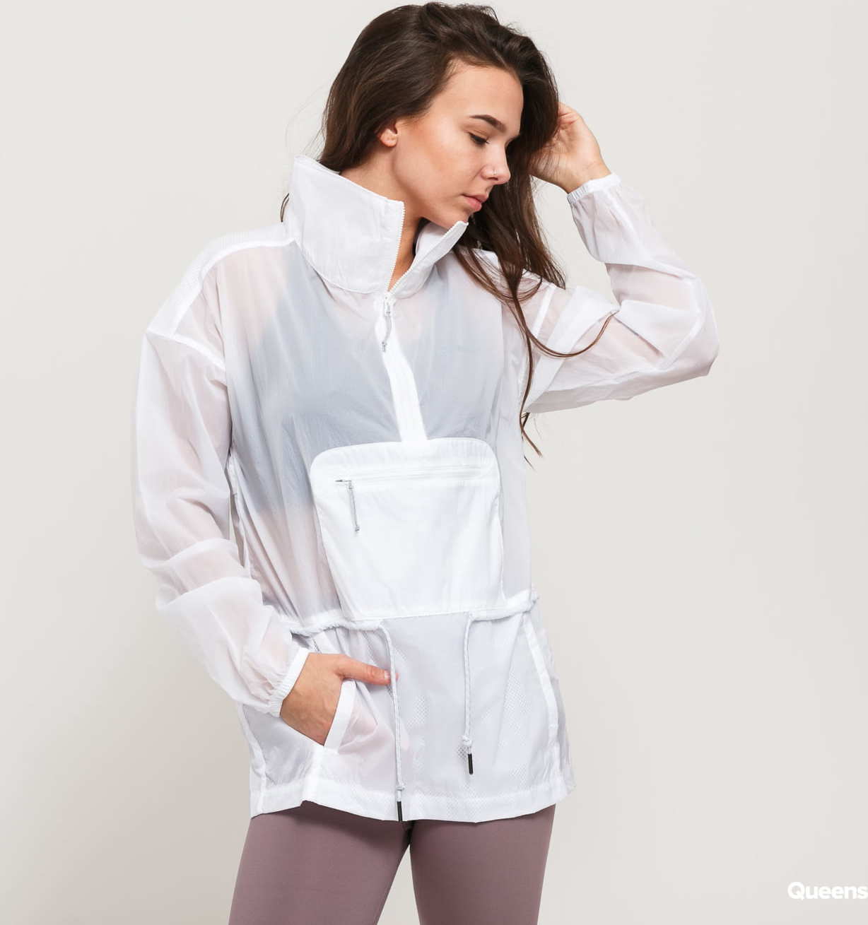 Columbia Berg Lake Anorak bílá L