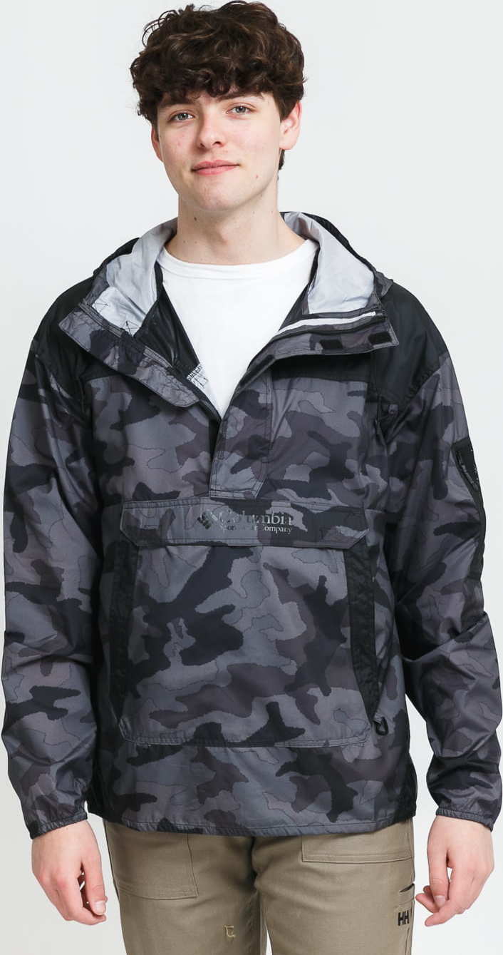 Columbia Challenger Windbreaker camo tmavě šedá / černá XL