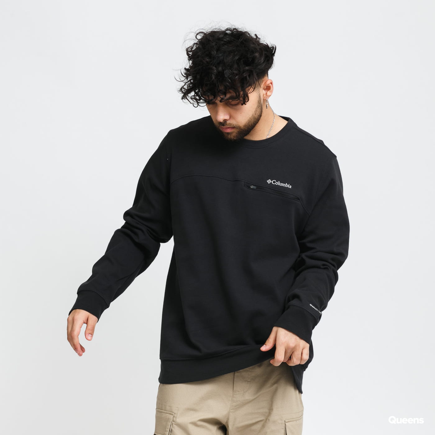 Columbia Embossed Sweatshirt černá L
