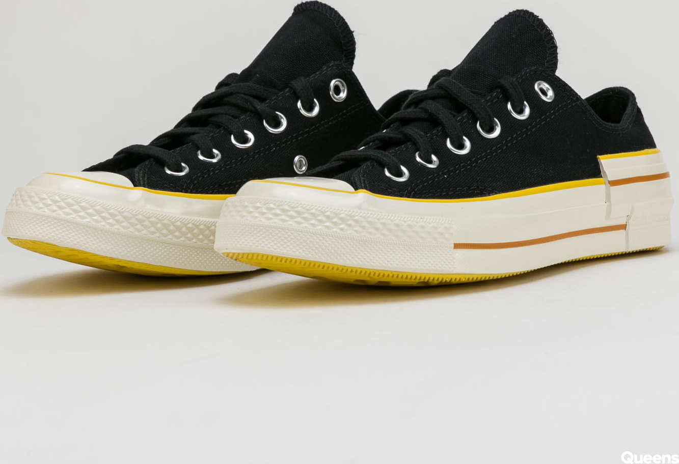 Converse Chuck 70 OX black / speed yellow / egret EUR 39.5