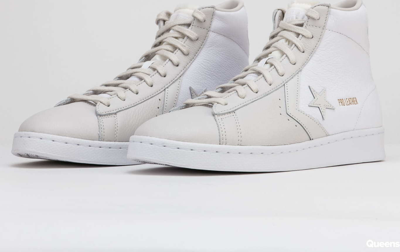 Converse Pro Leather Gold Standard Mid white / pale putty / white EUR 42.5