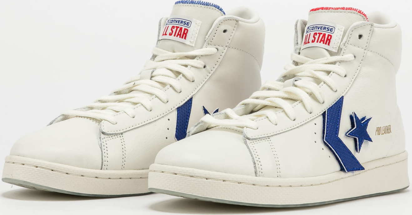 Converse Pro Leather Hi vintage white / university red EUR 45